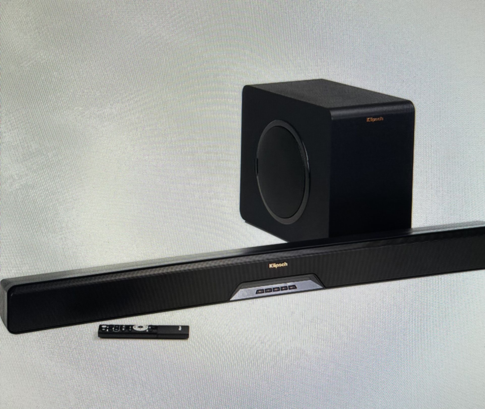 Klipsch RSB-11 4K Sound bar W/ Wireless Sub.