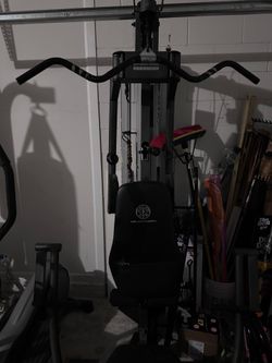 GOLD'S GYM PLATINUM SPACE SAVER BUTTERFLY PRESS, 340LBS MAX
