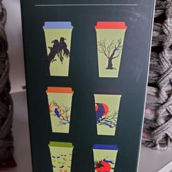 Starbucks X6 Tumblers, New, Glow In The Dark