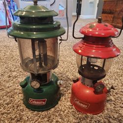 Vintage Coleman Kerosene Lanterns
