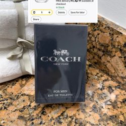 Coach New York For Men 3.3oz Eau De Toilette 