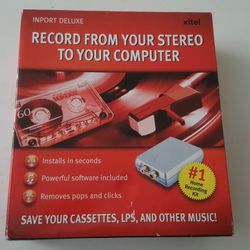 Import DELUXE Audio Recording 