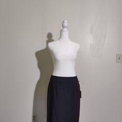 Calvin Klein Pencil Skirt Size 4 Gray 