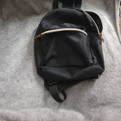 Black Mini backpack