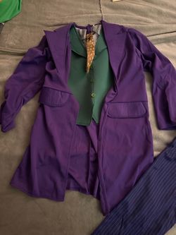 Joker costume child size large