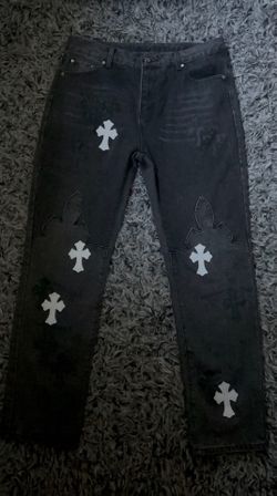 Chrome heart jeans