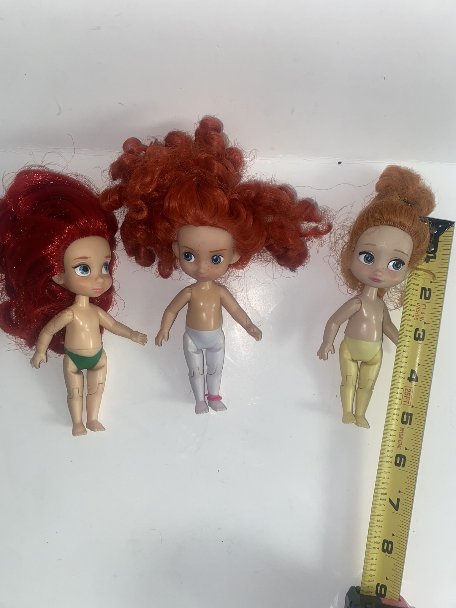 3 Mini Doll 5”