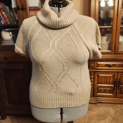 Short Sleeve Cowl Neck