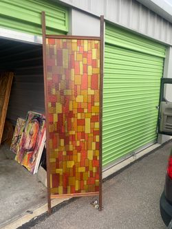 Mid century room divider