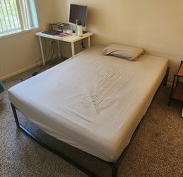 Zinus 6-Inch Mattress & 14-Inch Metal Bed Frame Combo