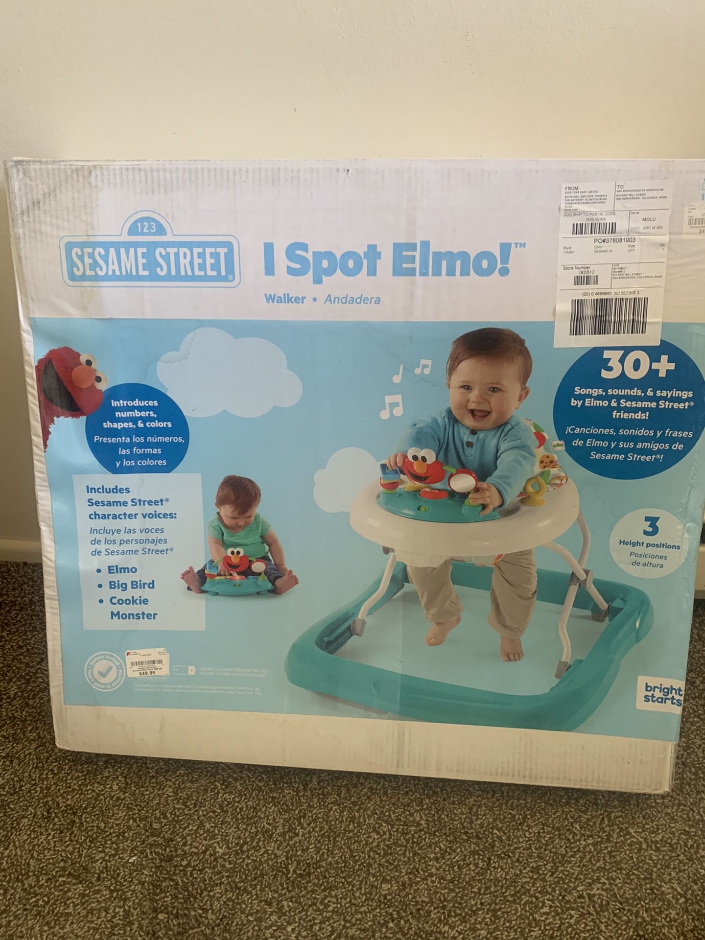 I Spot Elmo Walker 
