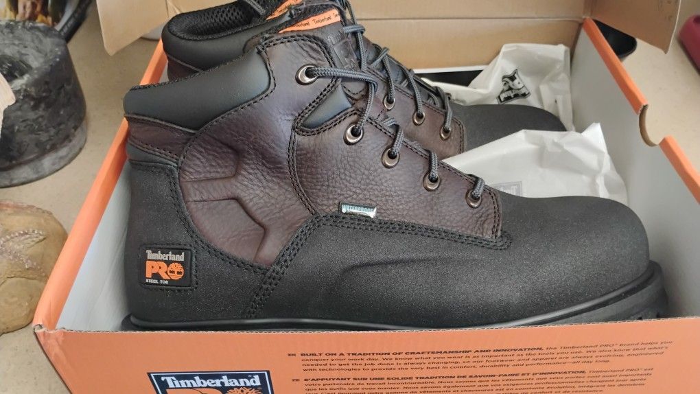 Timberland Steel Toe Work Boots Sz 12