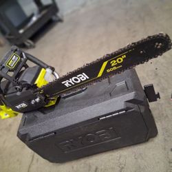 
RYOBI - 40V HP Brushless 20 in. Battery Chainsaw 