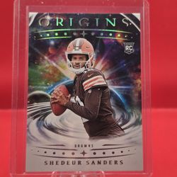 2025 Panini Origins Shedeur Sanders RC #107 Browns