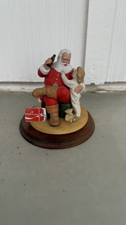 Vintage Coca-Cola Santa Collectible 