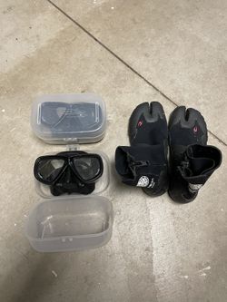 Riffe snorkeling mask and more