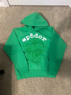 (BEST OFFER) Green spider hoodie