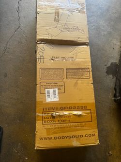 Flat incline decline Bench - Body Solid