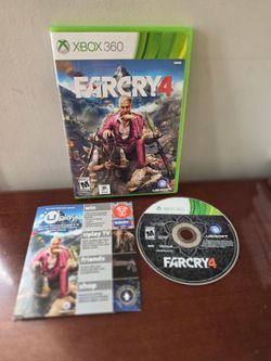 Far Cry 4 Microsoft Xbox 360, Video Game And Case