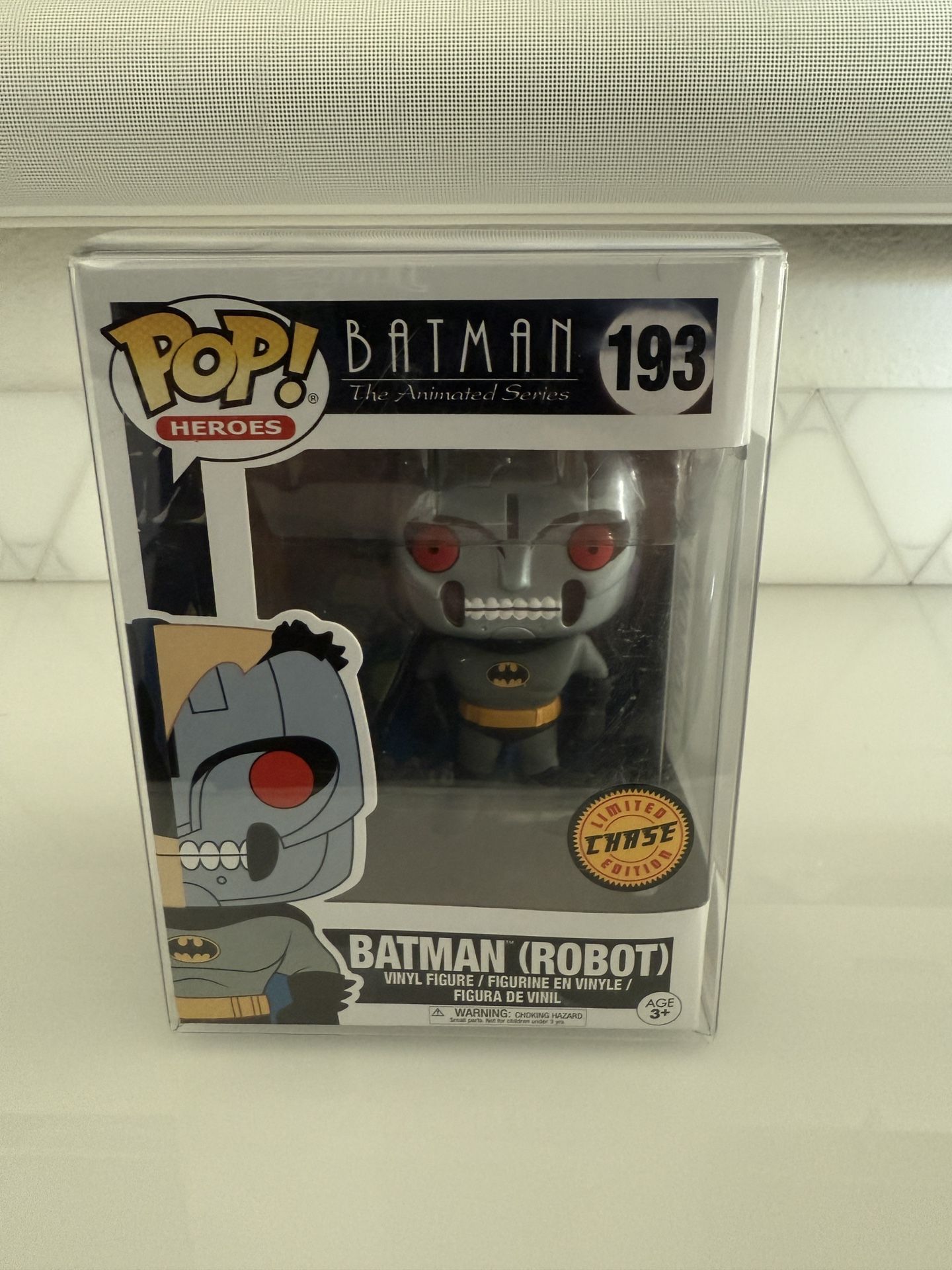 Funko Pop! Batman Animated Series Batman Robot #193 Chase Vinyl New See Photos