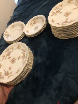 JOHANN HAVILAND Bavaria Germany antique plates