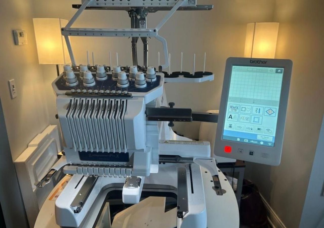 Brother Embroidery Machine Model PR1055X, 10 Needle