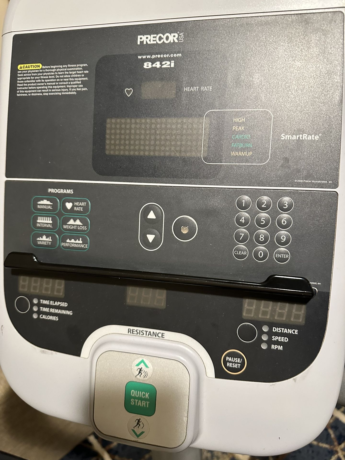 Precor Recumbent Bike