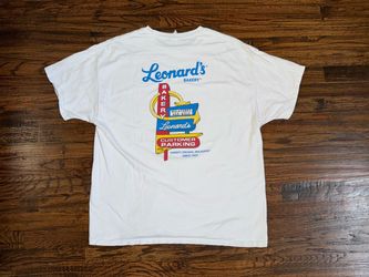 Vintage 90s HAWAII Leonard’s Bakery Malasada’s Honolulu Graphic T-Shirt Size XL