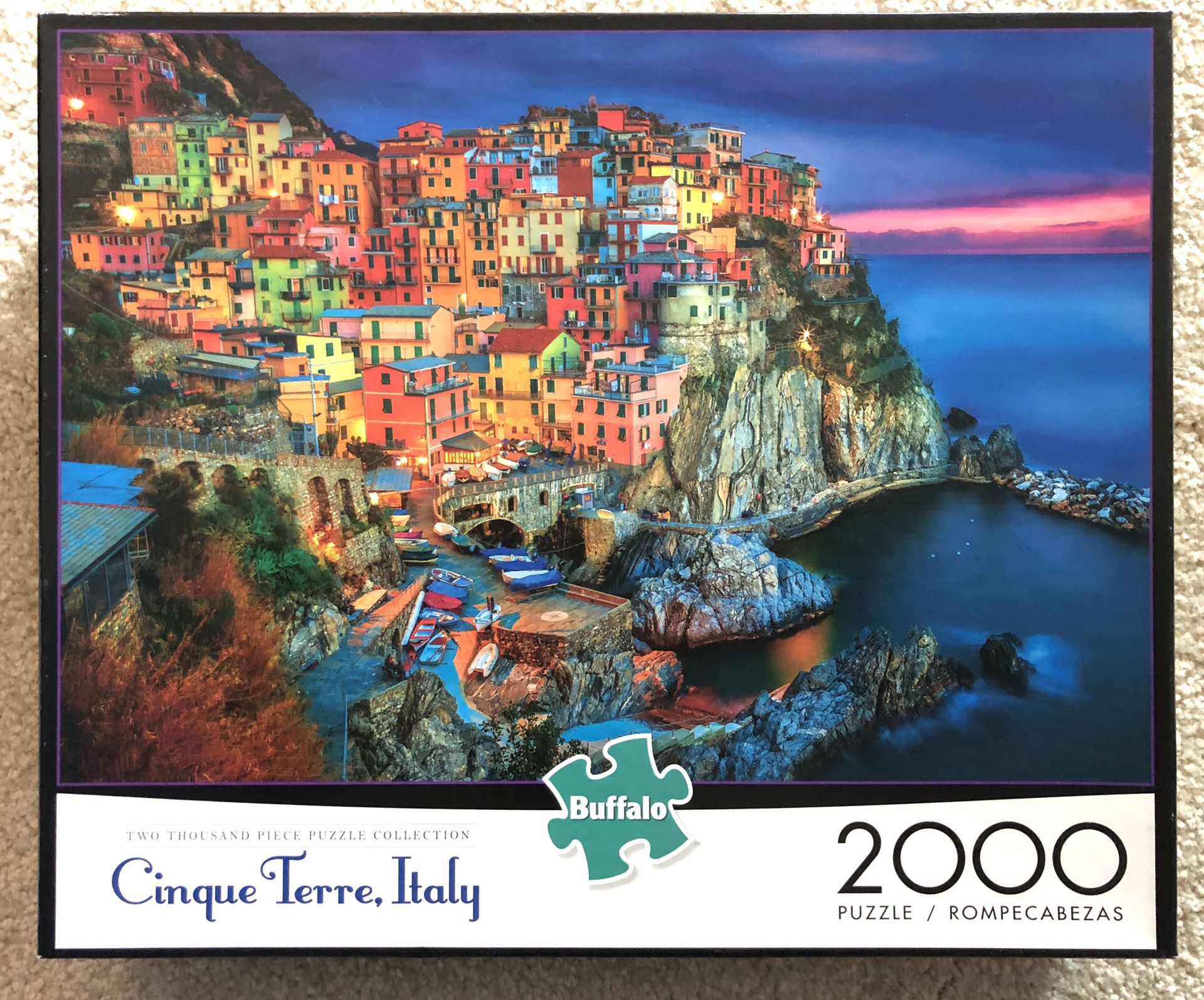 2000 Piece Jigsaw Puzzle - Cinque Terre, Italy