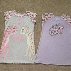 Girls Pajamas Nightgowns 10/12