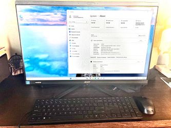 Barely used Acer Aspire Desktop Computer