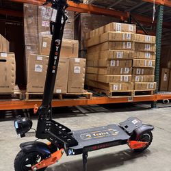 Long-range electric scooter