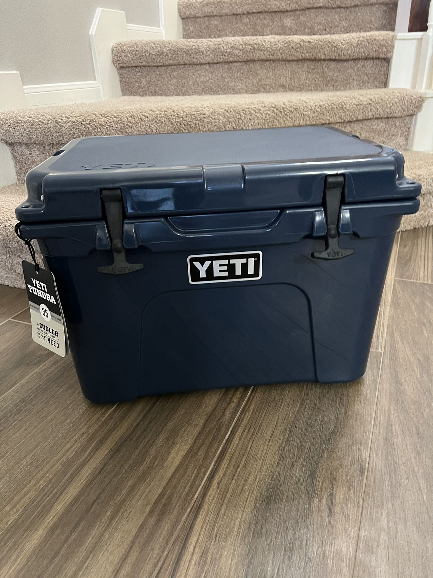 Yeti Tundra 35 Cooler- Blue- Brand New