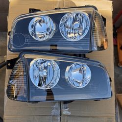 05-10 Dodge Charger Headlights Faros Calaveras Micas Luces Lamps 