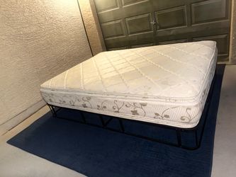 (Delivery Available) Queen Bed Box Spring + Mattress