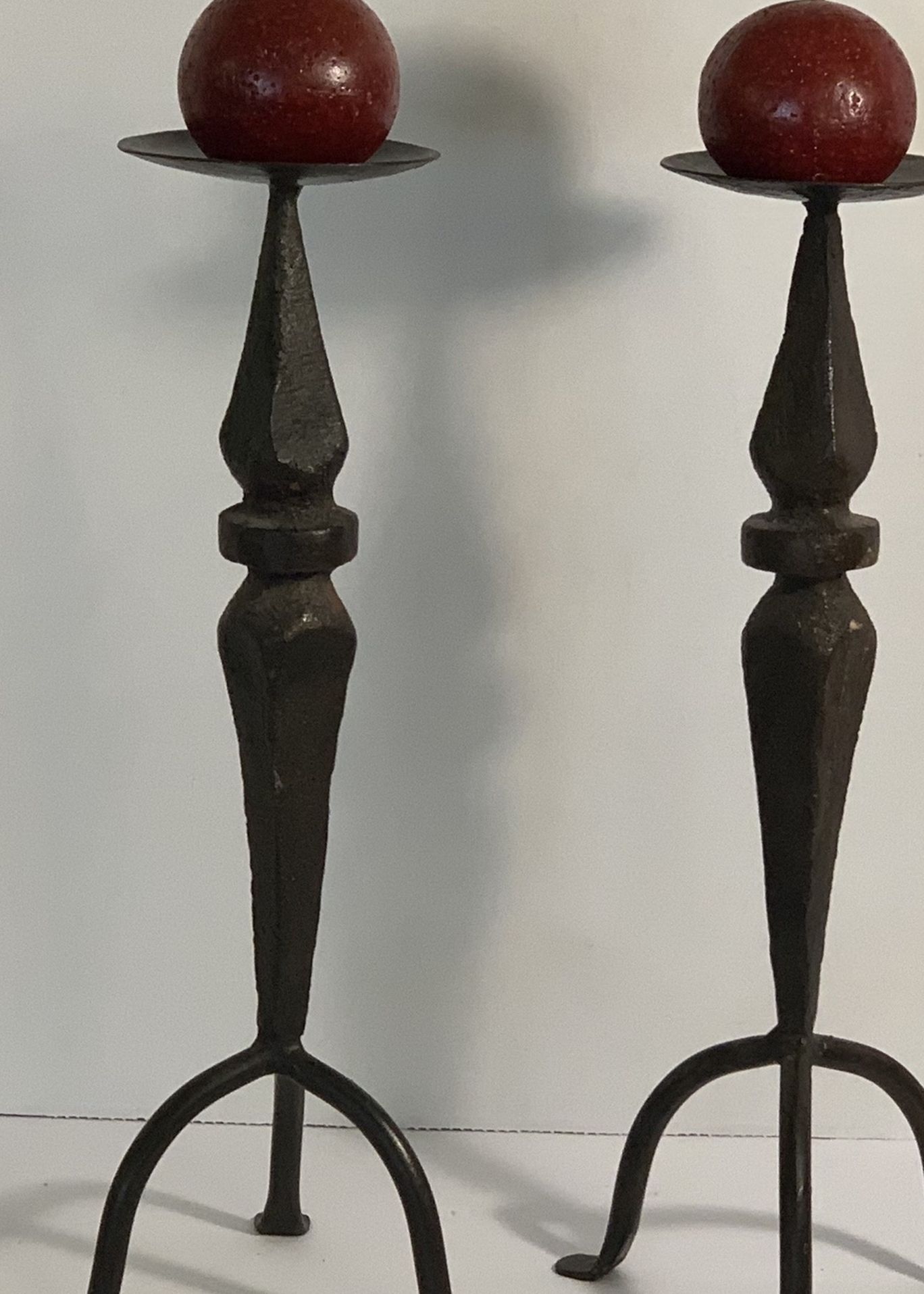 Hacienda Wrought Iron Candle Holders