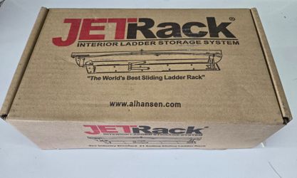 Jet Rack van ladder rack.  New!!!