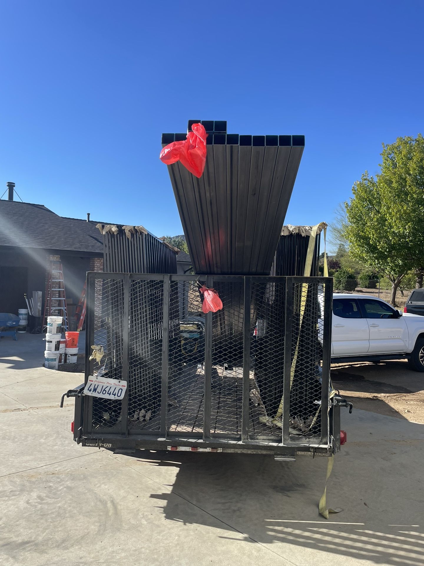 6'x8' powder coating iron fence