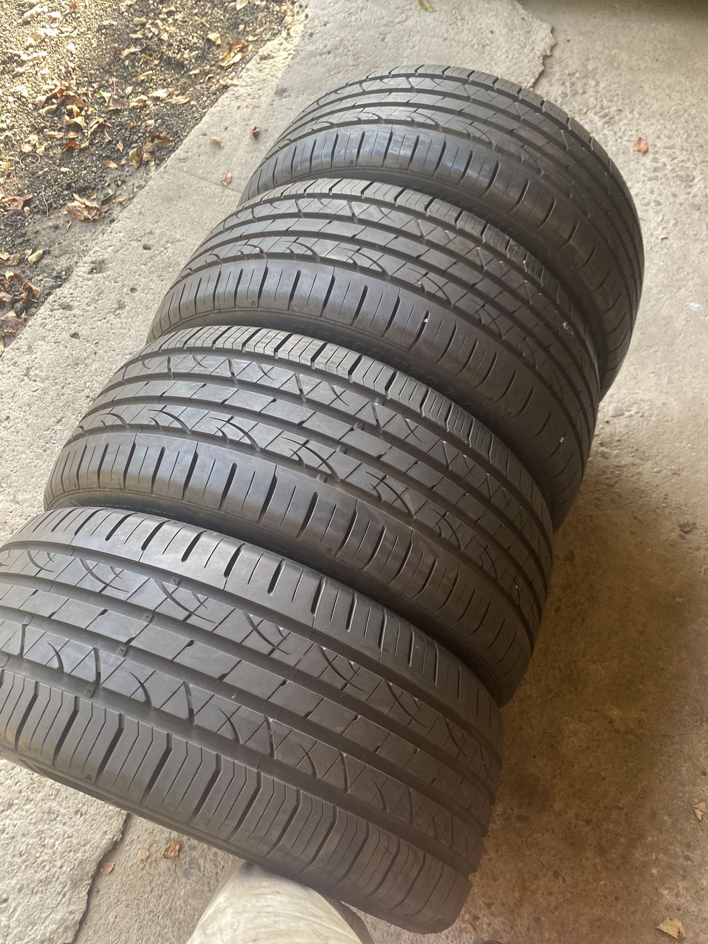 Full Set Tires 245 45 18 New