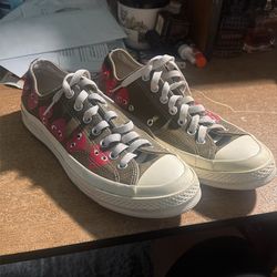 Converse Chuck Taylor All Star 70 Ox Comme des Garcons Multi Heart Green