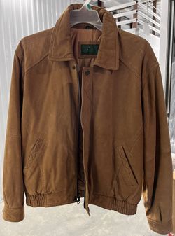 Hunt Club Vintage brown butter leather bomber jacket WWII made In Korea - Men’s Size Medium