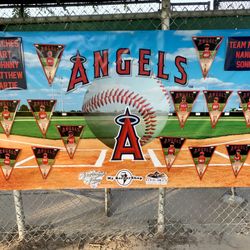 Custom Baseball Little League Banner 