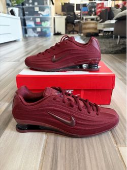 Nike Women's Shox Z Shoes - Dark Team Red/Black-Mystic Dates - Size 6, 7, 8.5, 10, 10.5
