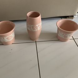 One Vase Two Pots, Never Used