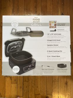 New Ninja Foodi Smart 5-in-1 Indoor Grill with 4qt Air Fryer LG451BK for  Sale in Brooklyn, NY - OfferUp