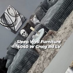 🙋‍♂️12ft Sectional-Sofa👉 -Furniture Dining Table Avail 💲SALE 