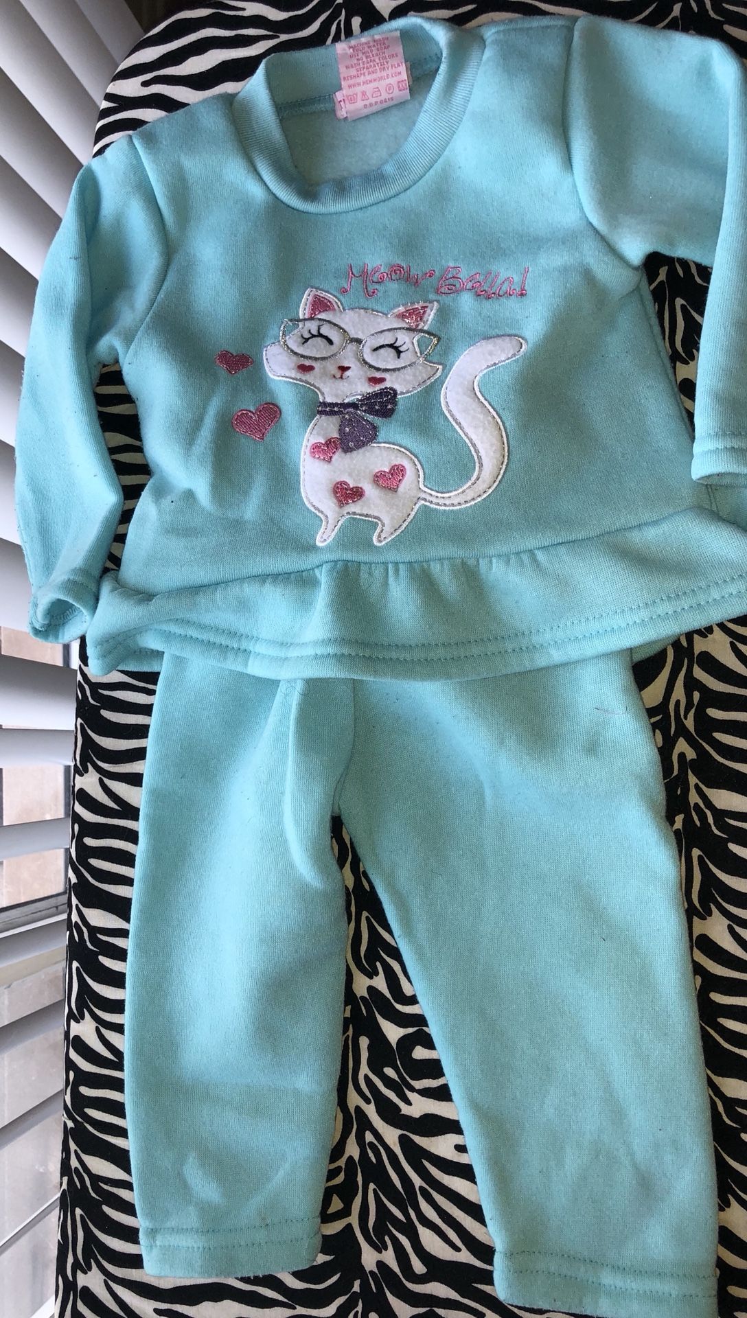 Girls Fleece Pant Set