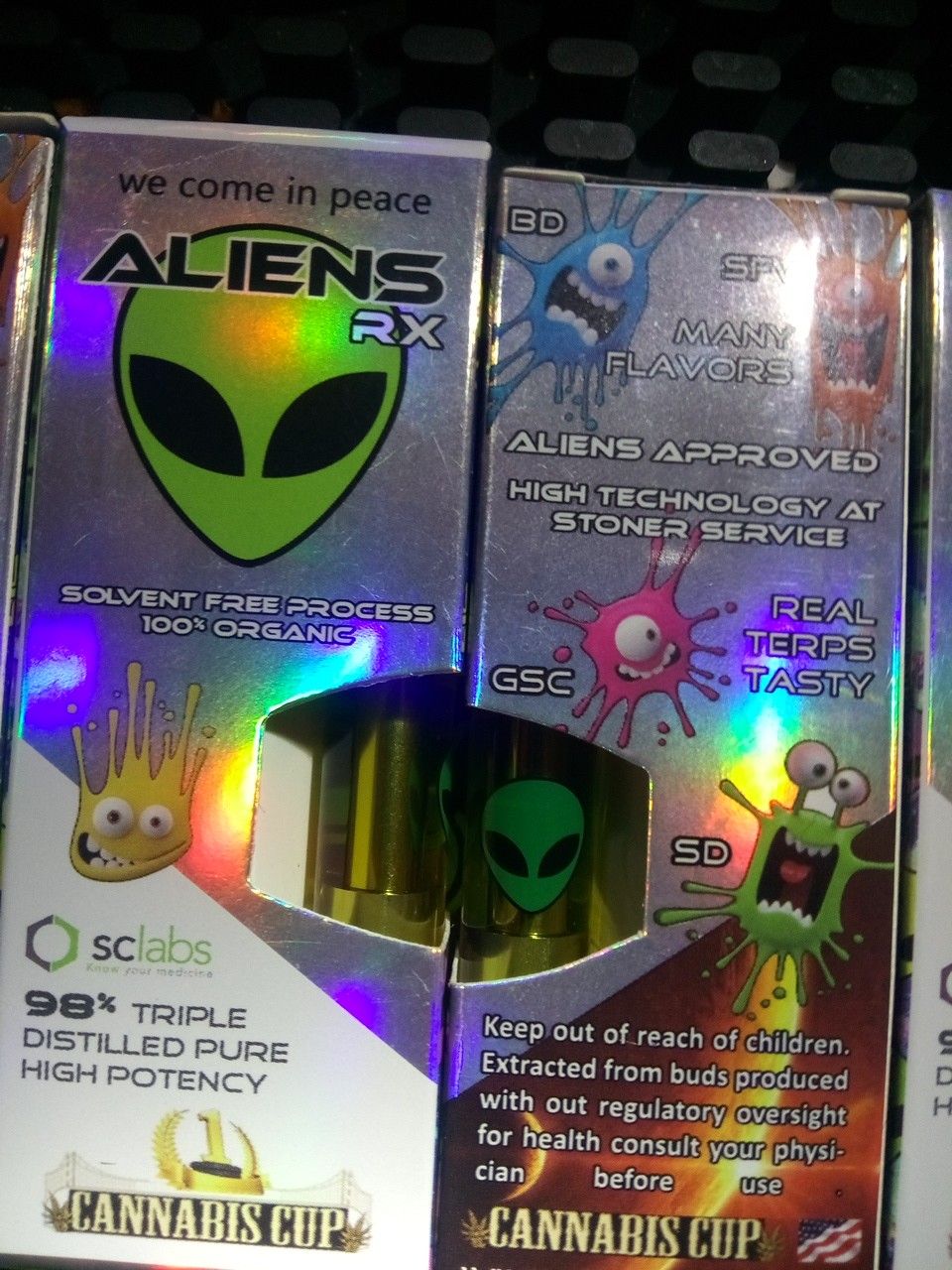 ALIENS RX 💯% ORGANIC
