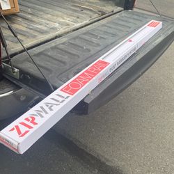  5’ Zip wall Dust Barrier Rails