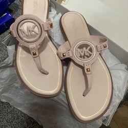 Michael Kors pink sandals- size 8 women